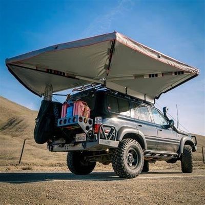 2024 Nouveau Nice 270 Retractible Tente de doublure latérale sur toit de voiture avec paroi imperméable aux UV
