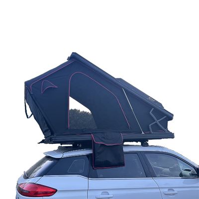 Tente sur le toit en aluminium avec profil bas de taille 160