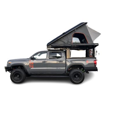 Couverture de camping pour camions à l'épreuve de l'eau en alliage d'aluminium pour 2014-2024 Sierra 1500 et 5.5ft F150