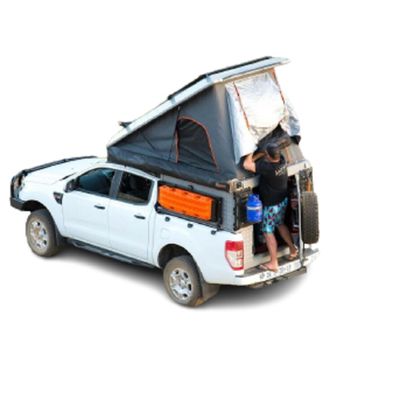 Tente de camionnette en aluminium de 160 kg pour camionnettes de 2002 à 2013