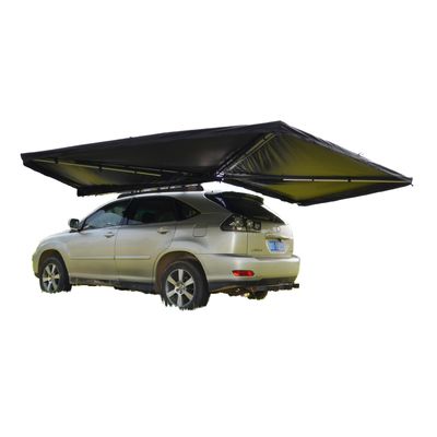 Premier Car Fitment 2.5m Hard Case 270 degrés auvents avec LED fabriqué en coque en aluminium