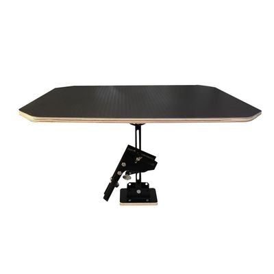 Tableau de siège arrière pliable en bois avec tourne-disque
