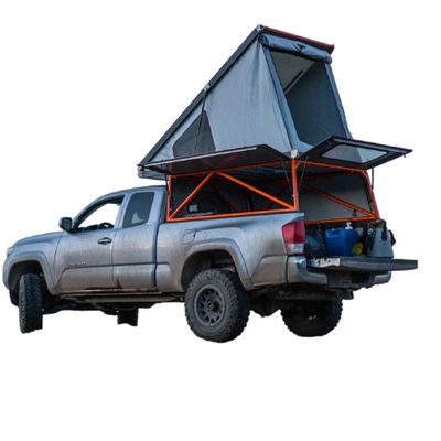 Campez et dormez efficacement dans votre Tundra 2016 avec une caravane Tacoma sur mesure