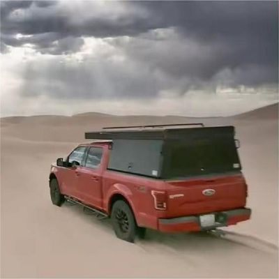 Couverture de camion de camping Toyota Tundra personnalisé 2024 de 8 pieds avec LED et fonction imperméable