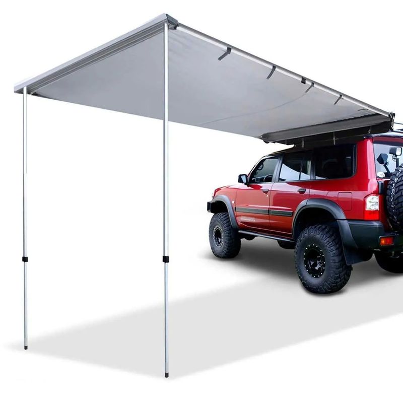 2024 Nouveau Nice 270 Retractible Tente de doublure latérale sur toit de voiture avec paroi imperméable aux UV